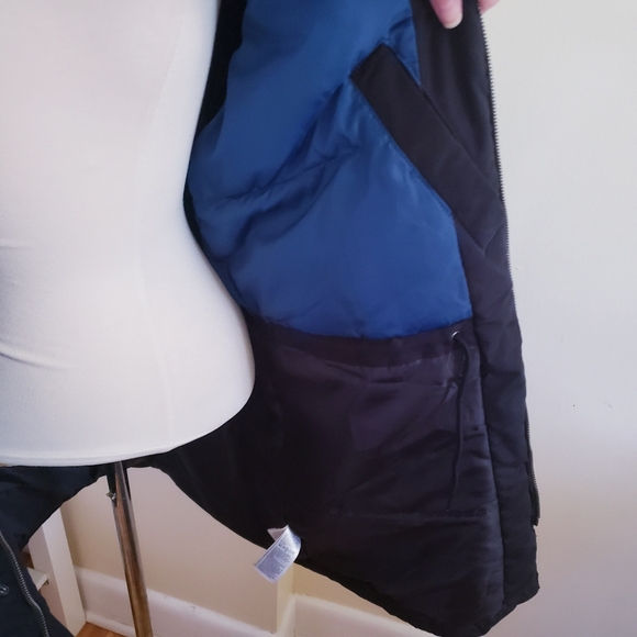 🏷Old Navy Men's Long Parka with Faux Fur - L - Picture 10 of 16